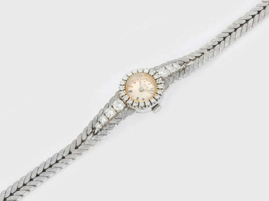 Cocktail-Brillant-Armbanduhr aus den 1960er Jahren - фото 1