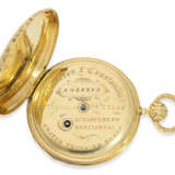 Taschenuhr: äußerst rare Lepine, früheste uns bekannte Taschenuhr von Vacheron & Constantin mit Repetition und Datum, No. 33761, ca. 1830 - photo 4