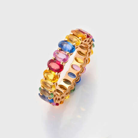 Multicolor Saphir-Memoryring - Foto 1