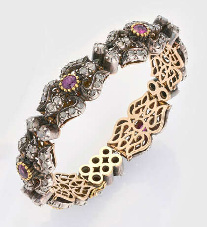 Belle Epoque-Diamant-Rubin-Armband - photo 1