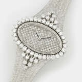 Extravagante Schmuck-Diamant-Damenarmbanduhr - фото 1