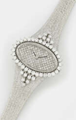 Extravagante Schmuck-Diamant-Damenarmbanduhr