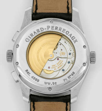 Limitierte Herrenarmbanduhr von Girard Peregaux-"WW.TC- - фото 2