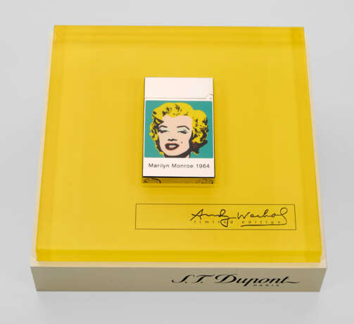 Dupont Feuerzeug Ligne 2-"Andy Warhol/Marilyn Monroe 1964" - photo 1