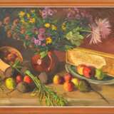 Nature morte aux fruits et aux fleurs Mid-20th century - photo 1