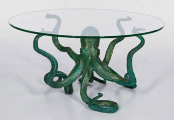 Extravaganter skulpturaler Coffeetable "Baroctopus"