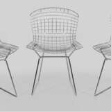 Drei "Wire Side Chairs" nach einem Entwurf von Harry Bertoia - photo 1