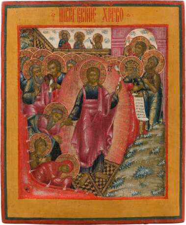 AN ICON SHOWING THE DESCENT INTO HELL - Foto 1