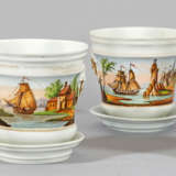 Vier Biedermeier-Cachepots - photo 1