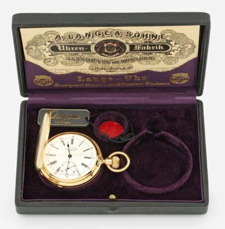 Herrentaschenuhr von A. Lange & Söhne - photo 1