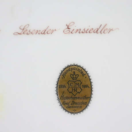 Bildteller "Lesender Einsiedler" - C. M. Hutschenr - фото 8