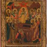 A LARGE ICON SHOWING THE DORMITION OF THE MOTHER OF GOD - Foto 1