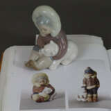 Kinderfigur "Spielendes Inuit-Kind" - Lladro, Span - photo 6