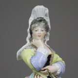 Porzellanfigur "Spanische Dame mit Fächer" - Edmé - photo 2