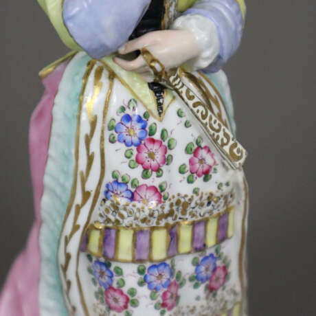 Porzellanfigur "Spanische Dame mit Fächer" - Edmé - photo 4