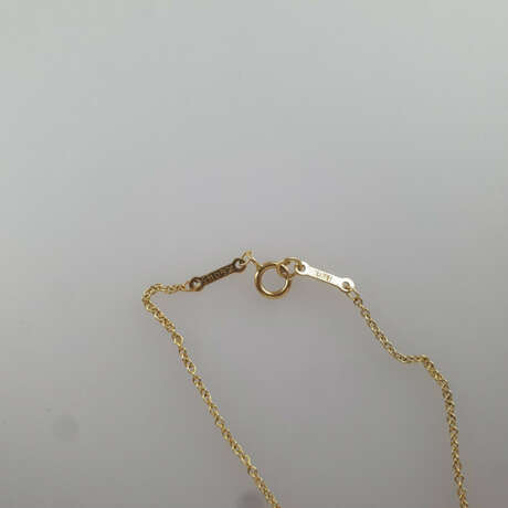 Tiffany-Brillantanhänger an 18 K-Goldkette - Tiffa - Foto 6