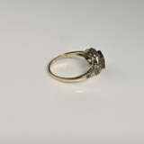 Diamantring - Gelbgold 585/000, Sterling Silber 92 - Foto 5