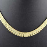 Elegantes 14K-Bandcollier - Gelbgold 585/000 (14), - фото 2