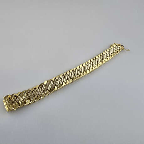 18K-Goldarmband - Gelbgold 750/000 (18K), schweres - photo 2