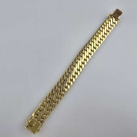 18K-Goldarmband - Gelbgold 750/000 (18K), schweres - photo 6