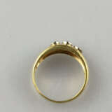 Goldring - Gelbgold 750/000 (18K), gestempelt, Bes - photo 6