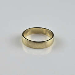 Herrengoldring - Gelbgold 585/000 (14K), innen ges