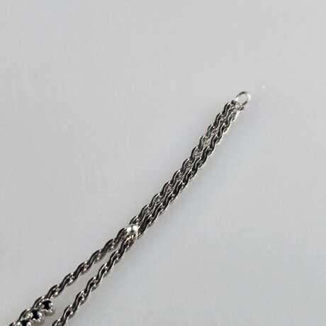 Silberarmband mit kleinen Saphiren - Sterling Silb - photo 5