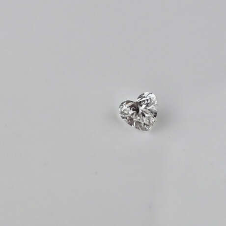 Loser Herz-Diamant von 1,00 ct. mit Lasersignatur - photo 2