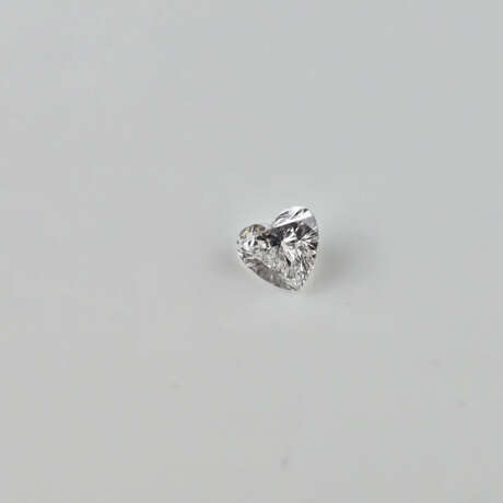 Loser Herz-Diamant von 1,00 ct. mit Lasersignatur - photo 3