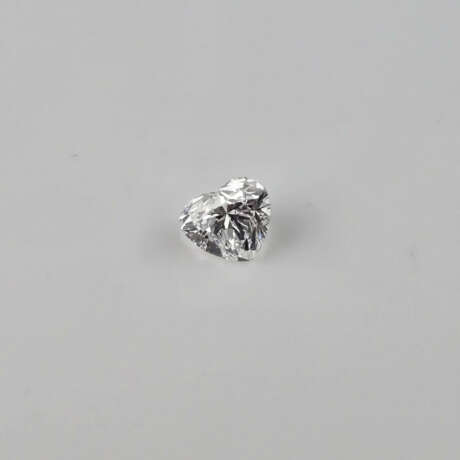 Loser Herz-Diamant von 2,00 ct. mit Lasersignatur - Foto 3