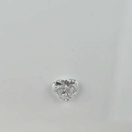 Loser Herz-Diamant von 2,00 ct. mit Lasersignatur - Foto 5