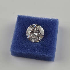 Loser Diamant von 5,00 ct. mit Lasersignatur - Lab