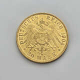 Goldmünze 20 Mark 1904 - Deutsches Kaiserreich, Wi - photo 2