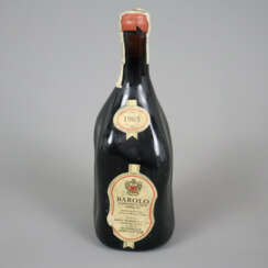 Wein -1963 Barolo Barone Stabilini Gattinara , Fra