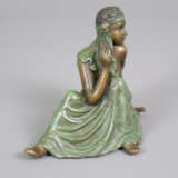 Erotische Figur "Sitzende Odaliske / Nubierin" - W - photo 2