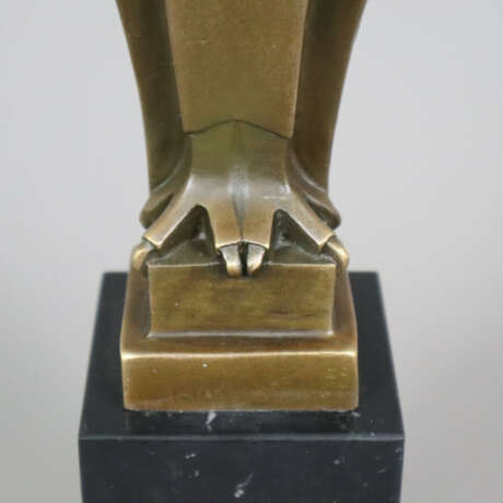 Coenrad, J. B. (20. Jh.) - "Eule", Bronze, braun p - photo 4