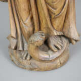 Große Holzfigur Madonna mit Kind - 18./19. Jh., Ho - Foto 12