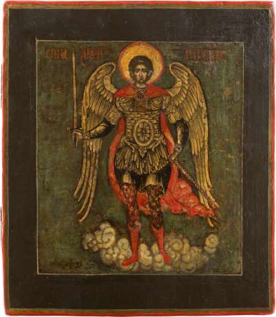 A DATED ICON SHOWING THE ARCHANGEL MICHAEL - photo 1