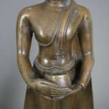 Zwei stehende Buddhas - Thailand 20.Jh., Bronze, b - photo 9