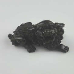 Katabori-Netsuke "Shishi" - Japan, 1.Hälfte 20.Jh.