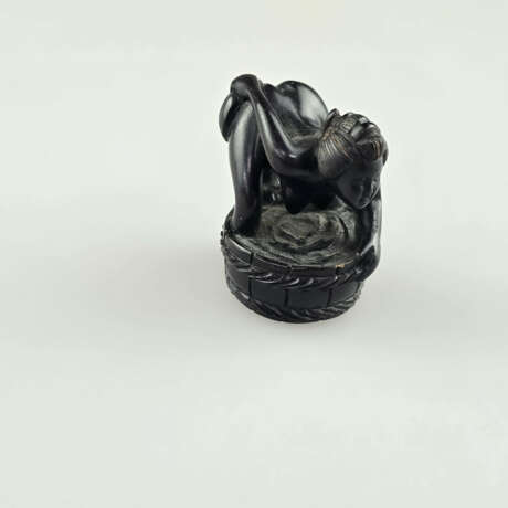 Zwei Katabori-Netsuke / Erotika - Japan, ca. Taish - photo 4