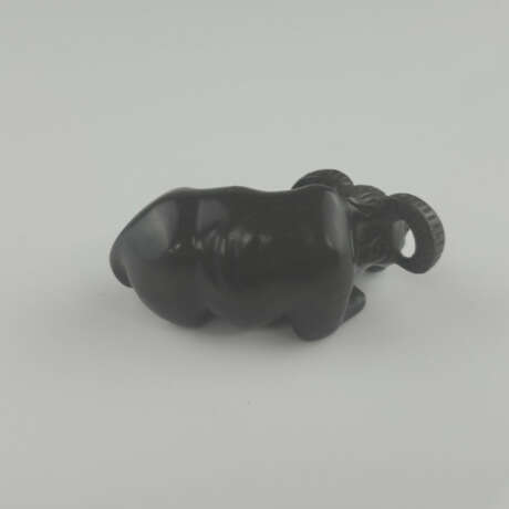 Katabori-Netsuke "Wasserbüffel" - Japan, 1.Hälfte - photo 3