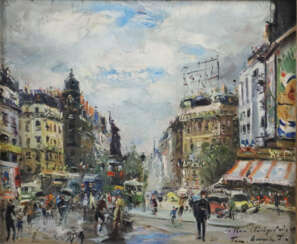 Germain-Jacob, Jean (1900-?) - La Place Clichy in