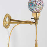 Jugendstil-Tischlampe mit "Millefiori"-Schirm - Foto 1
