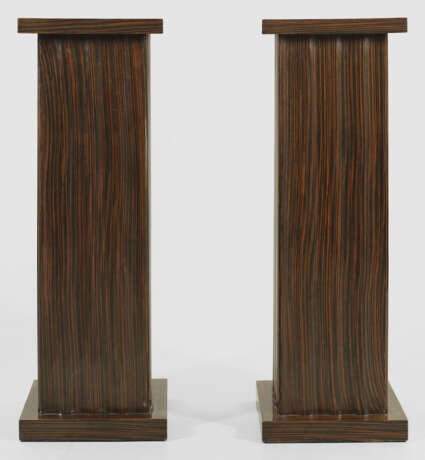 Paar große Podestsockel im Art Déco-Stil - photo 1