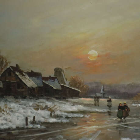 Mehrina, Hamid (*1942 Iran) - Winterlandschaft mit - Foto 3