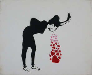 Banksy (*1974 Bristol, nach) - "Dismal Canvas" mit