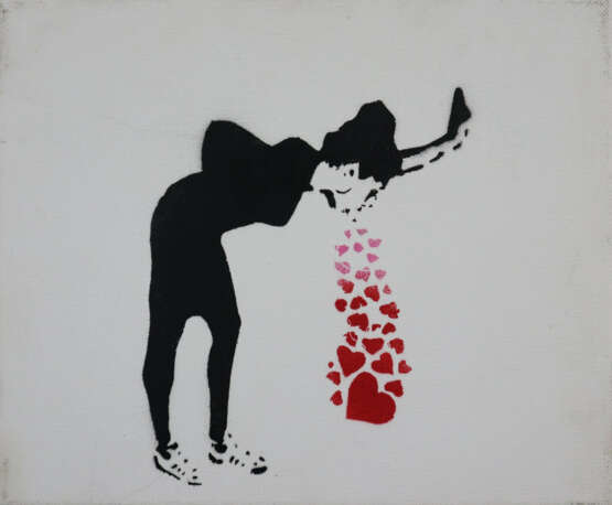 Banksy (*1974 Bristol, nach) - "Dismal Canvas" mit - фото 1