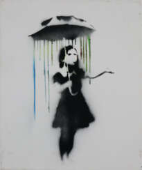 Banksy (*1974 Bristol, nach) - "Dismal Canvas" mit