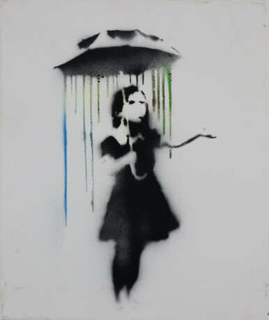 Banksy (*1974 Bristol, nach) - "Dismal Canvas" mit - Foto 1